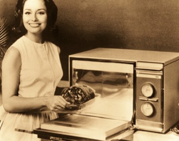 The 1st Commercial Microwave Hits the Market