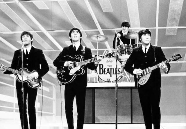 Music and Sports: The Beatles perform on the Ed Sullivan Show