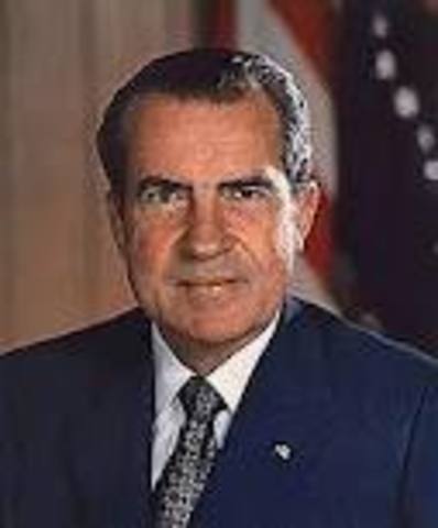 President Nixon resigns