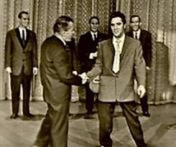 Elvis Gyrates on Ed Sullivan's Show