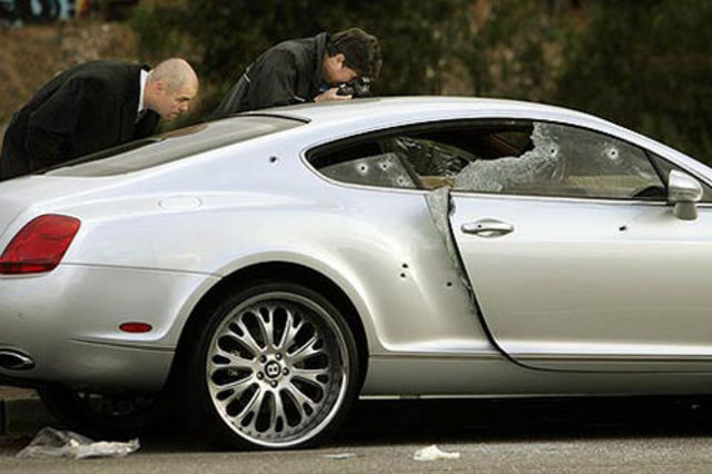 23 years old- "The shooter was on me, emptying bullets"