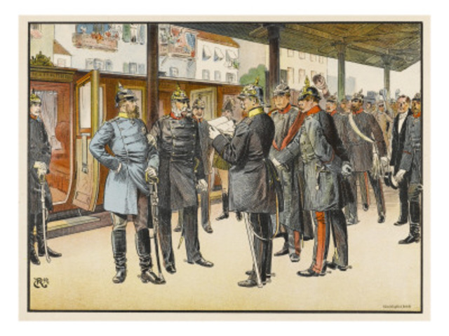 A doctored version of the telegram thinking that it is was from Kaiser to Bismarck called it the Ems Telegram