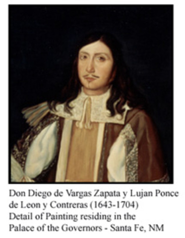 Diego de Vargas in San Luis