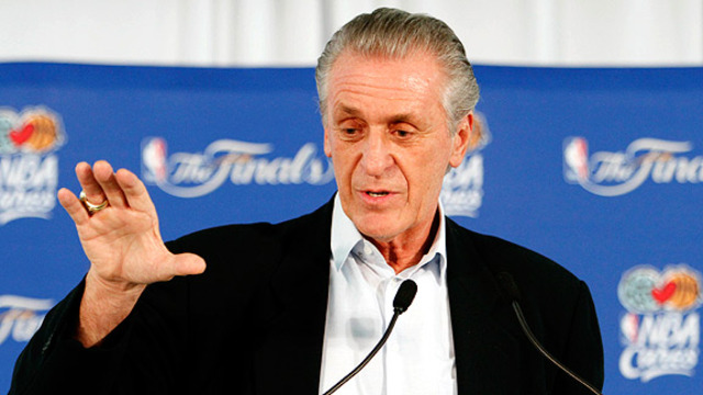 Pat Riley Organizing his team.