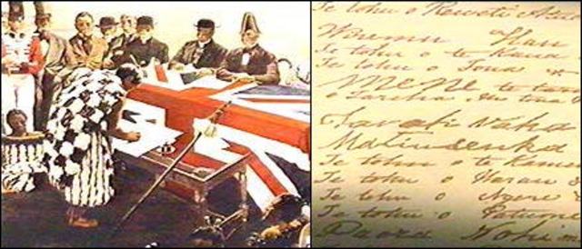 Treaty signed by 500