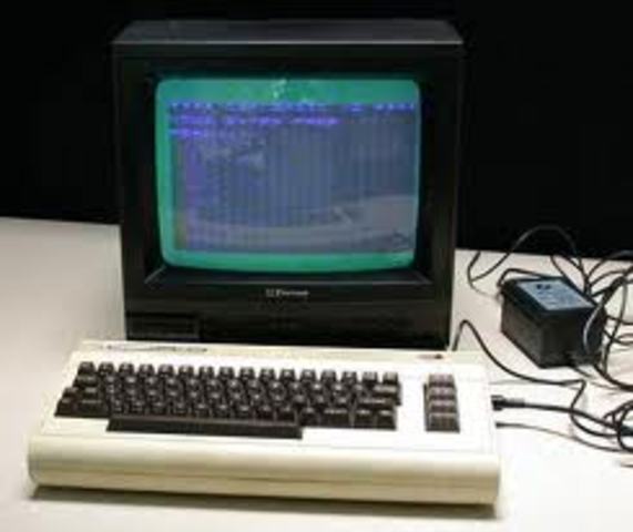 The first home personal computer, Commodore PET, released for retail sale