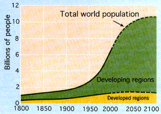 The World population reaches 6 Billion.