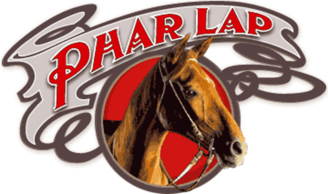 Phar Lap wins the Melbourne cup.