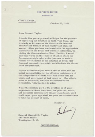 JFK sends 16,000 military advisors to South Vietnam SV