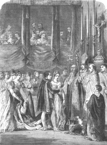 Napoleons marrige to Josephine