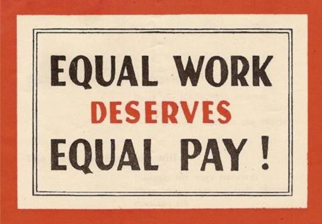 Equal Pay for Equal Work