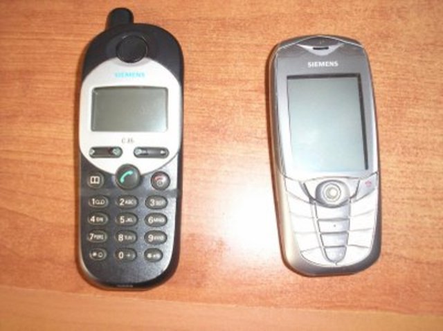 los primeros celulares
