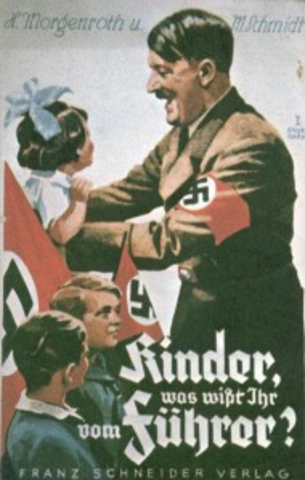 Hitler declares himself Führer (absolute leader of Germany)