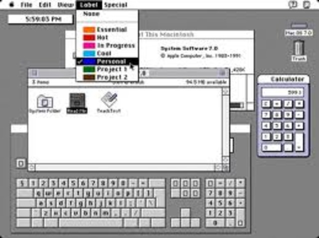 Mac OS system 7