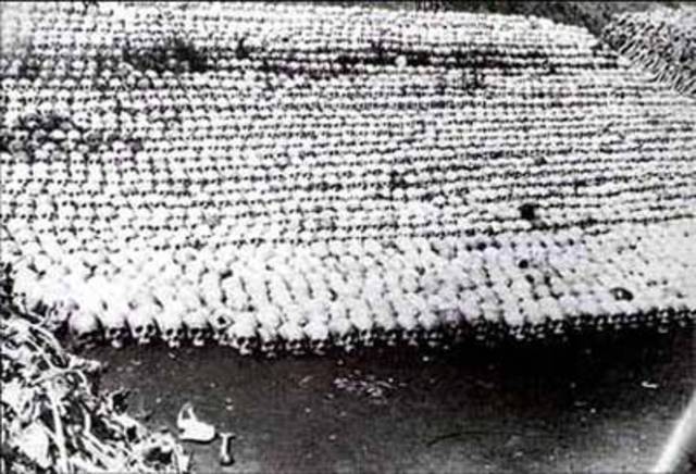 The Khmer Rouge takes over Cambodia