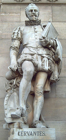 nace Miguel de Cervantes