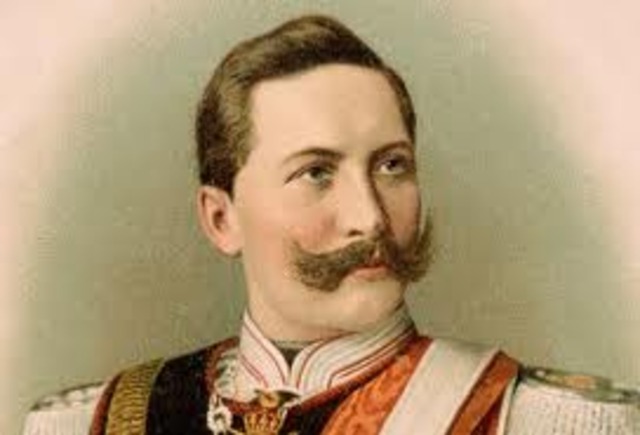 Kaiser Wilhelm I took Bismarck's place