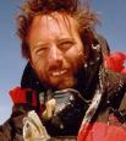 Scott Fischer and Rob Hall stranded on mountain