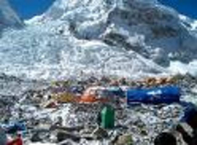 Arrived at base camp and had a Puja