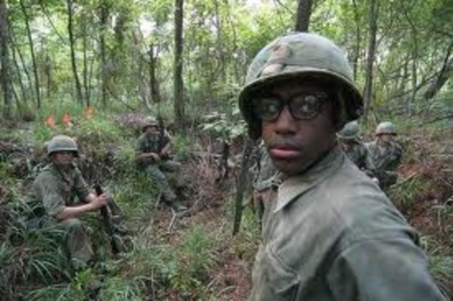 Fighting at Ia Drang Valley