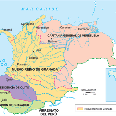 Timeline: presidentes de nueva granada