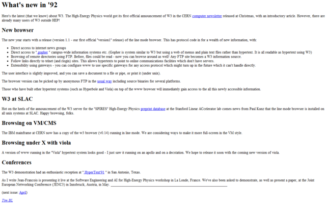 Первый сайт