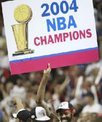 Pistons win championship