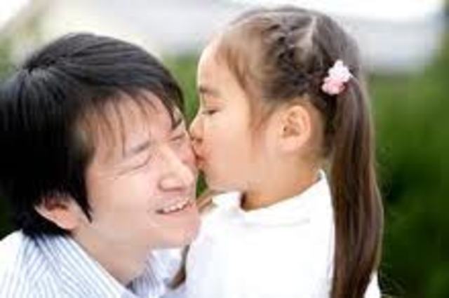 I can eat by myself without my dad feed me