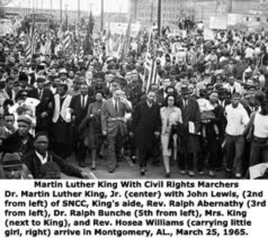 march from Selma to Montgomery