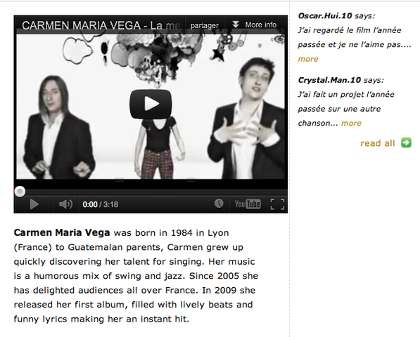 Francophone music videos