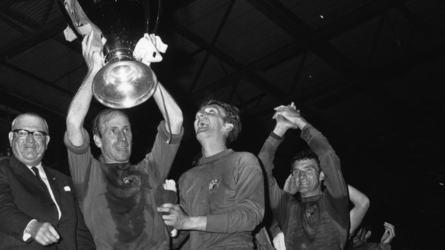 England Manchester win the European Cup