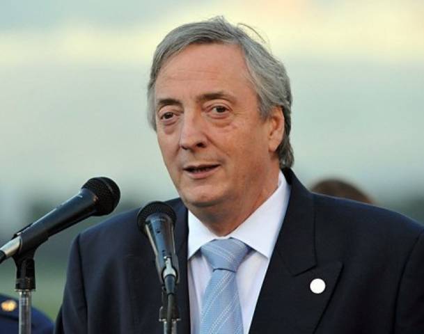 Peronist Néstor Kirchner