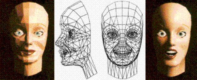 First computer facial animation