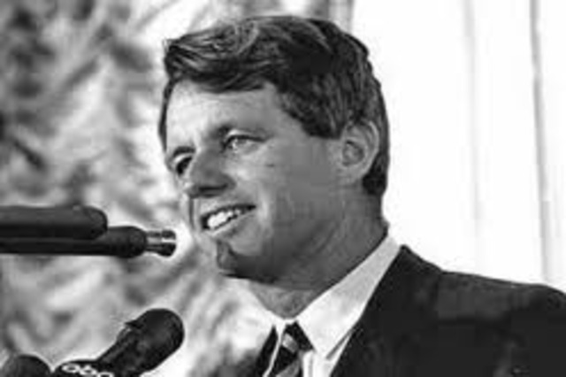 Bobby Kennedy is assassinated.
