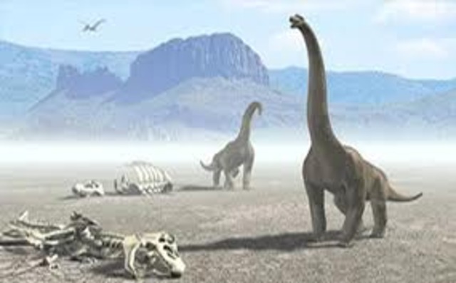 la extincion de los dinosaurios