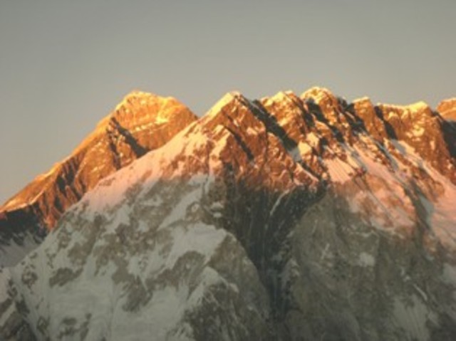 Reach 16,200 feet the Lobuje