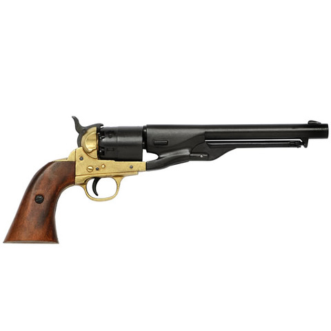 M1860 Model Colt Black/solid Brass