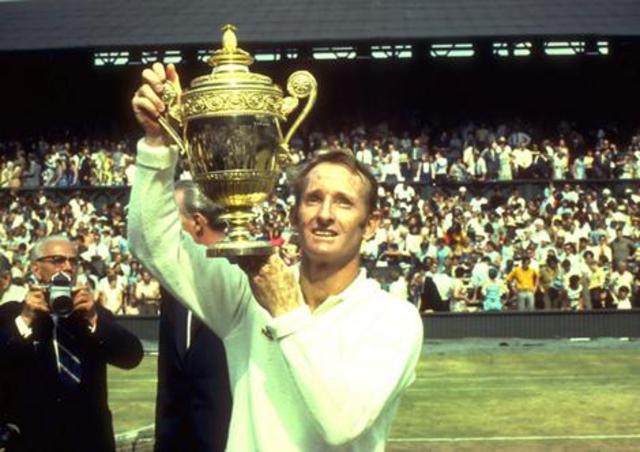Rod Laver wins Wimbledon