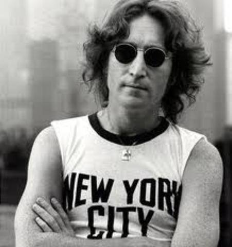 John Lennon was shot