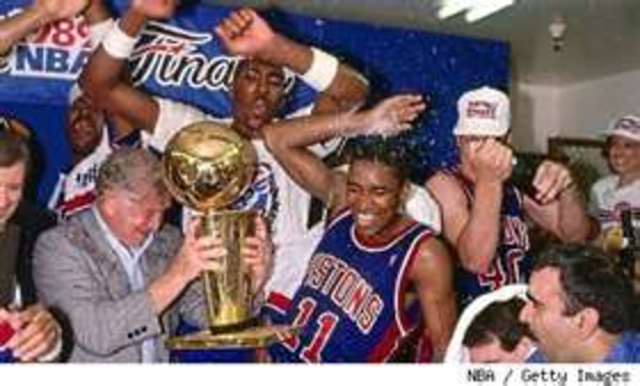 Pistons Win Championship