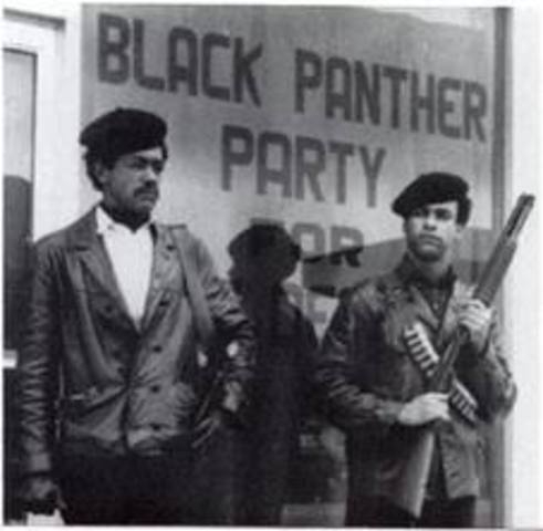 Oakland Police and Black Panthers