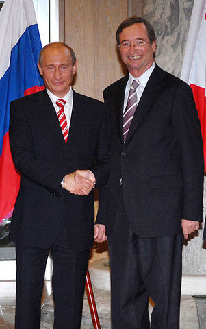 Putin becomes president