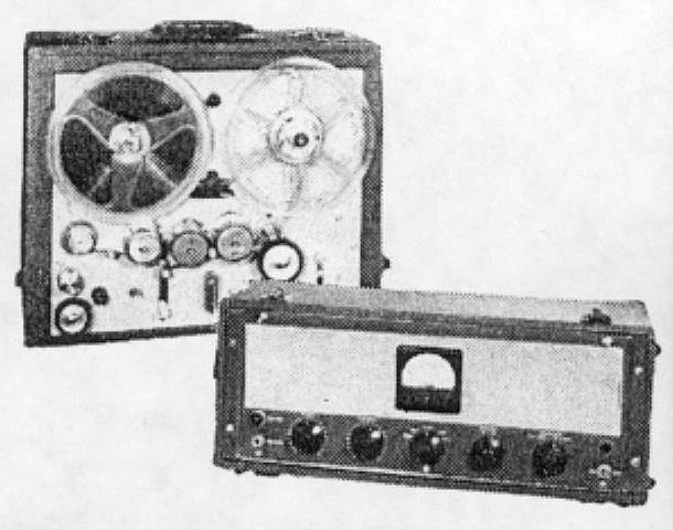 The U.S. creates  the first compact audio tape player