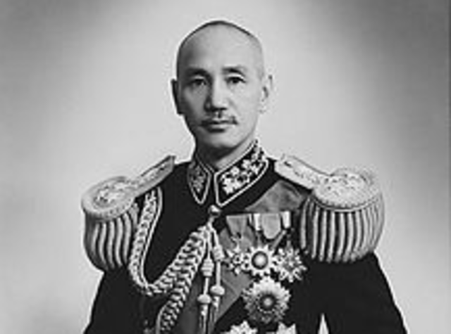 Jiang Jieshi becomes President