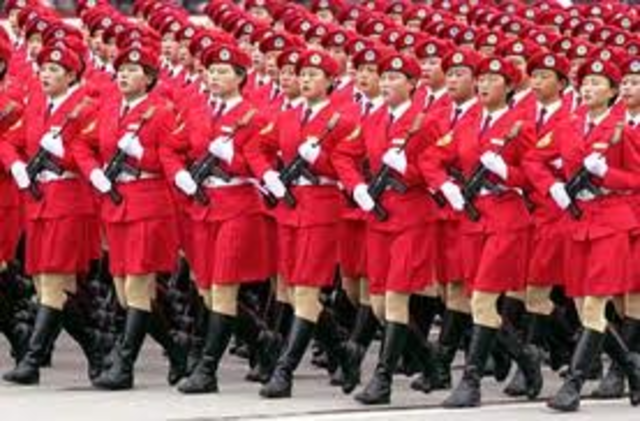 China becomes a communist nation