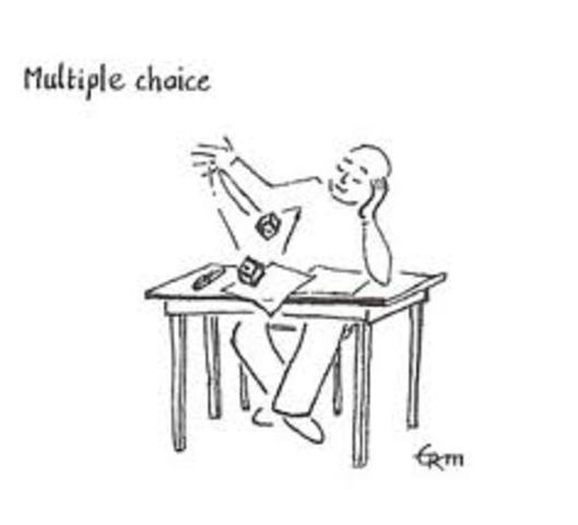 Calculator Section of Multiple Choice