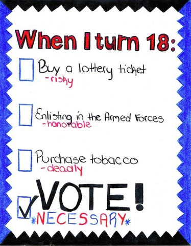 Voting Age lowered to 18