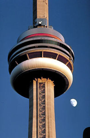 CN Tower Begins Contruction