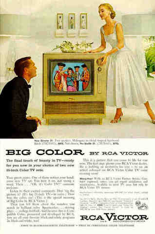 Transcontinental and Colour Tv introduced