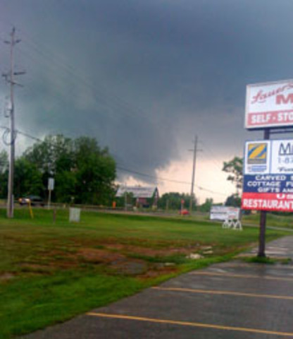 Tornado Hits Barrie